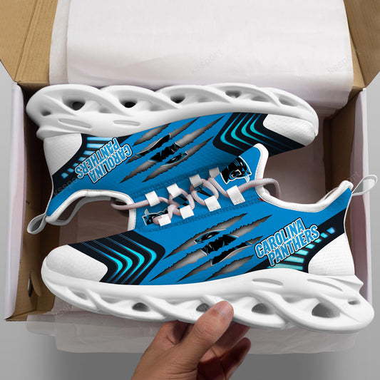 Ideafootwear Carolina Panthers NFL Max Soul Shoes Sneakers For Men And Women