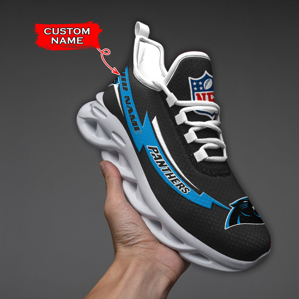 Ideafootwear Carolina Panthers NFL Max Soul Shoes Sneakers For Men And Women