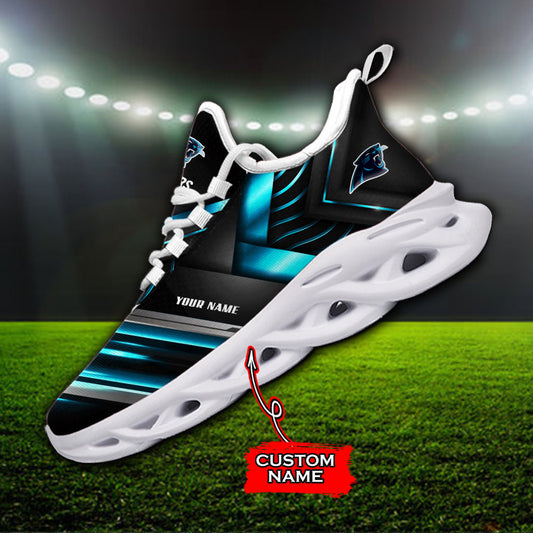 Ideafootwear Carolina Panthers NFL Max Soul Shoes Sneakers For Men And Women