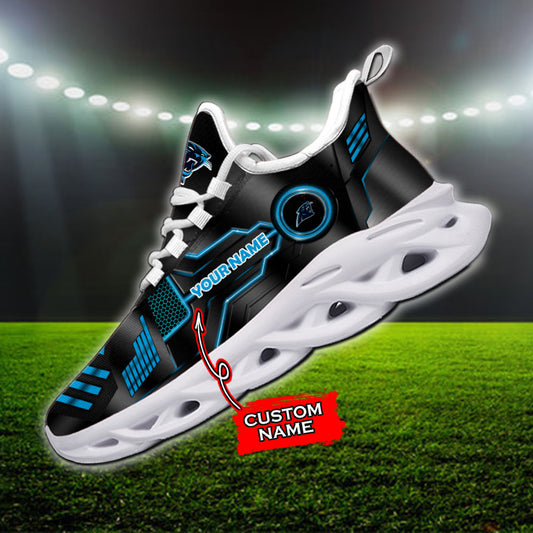 Ideafootwear Carolina Panthers NFL Max Soul Shoes Sneakers For Men And Women
