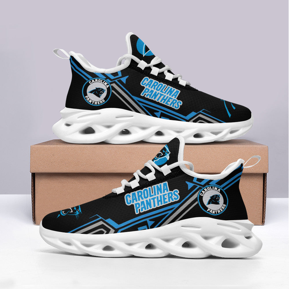 Ideafootwear Carolina Panthers NFL Max Soul Shoes Sneakers For Men And Women