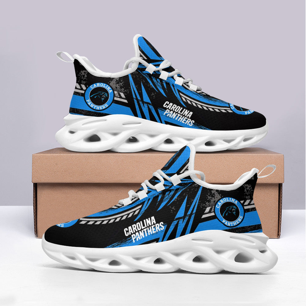 Ideafootwear Carolina Panthers NFL Max Soul Shoes Sneakers For Men And Women