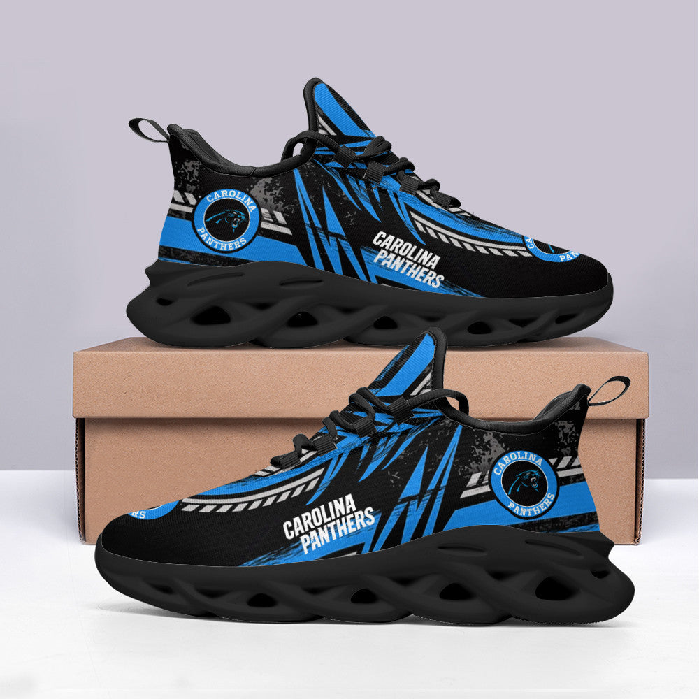 Ideafootwear Carolina Panthers NFL Max Soul Shoes Sneakers For Men And Women