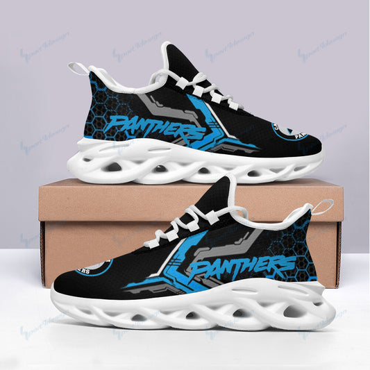 Ideafootwear Carolina Panthers NFL Max Soul Shoes Sneakers For Men And Women