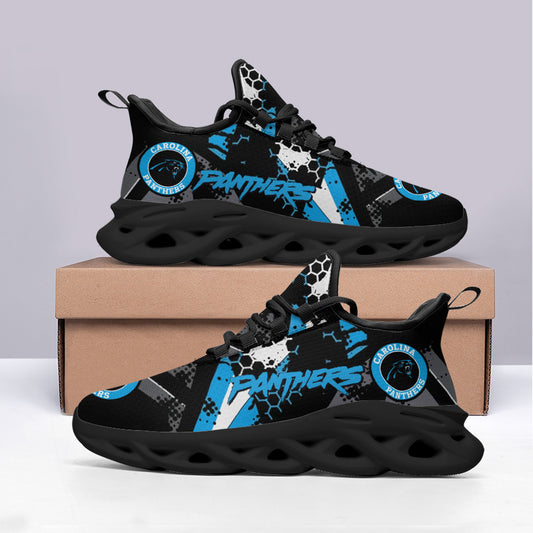 Ideafootwear Carolina Panthers NFL Max Soul Shoes Sneakers For Men And Women