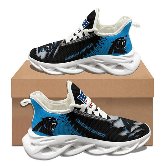 Ideafootwear Carolina Panthers NFL Max Soul Shoes Sneakers For Men And Women