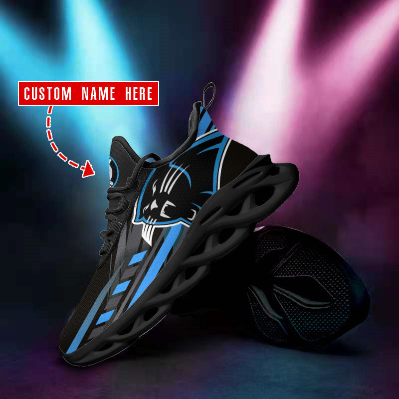 Ideafootwear Carolina Panthers NFL Max Soul Shoes Sneakers For Men And Women