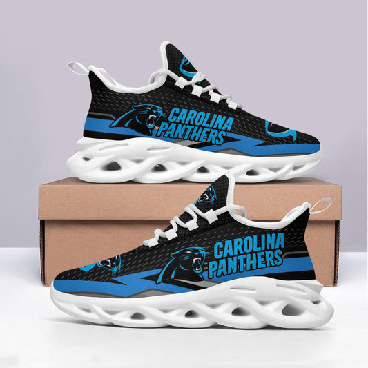Ideafootwear Carolina Panthers NFL Max Soul Shoes Sneakers For Men And Women