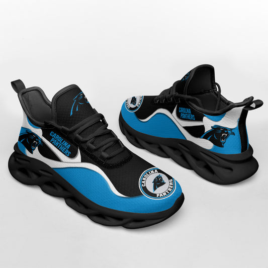 Ideafootwear Carolina Panthers NFL Max Soul Shoes Sneakers For Men And Women
