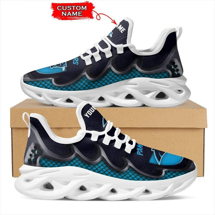 Ideafootwear Carolina Panthers NFL Max Soul Shoes Sneakers For Men And Women