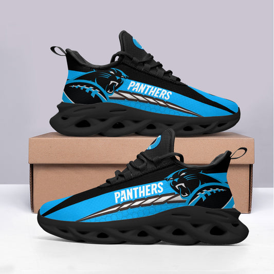 Ideafootwear Carolina Panthers NFL Max Soul Shoes Sneakers For Men And Women