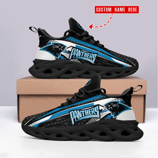 Ideafootwear Carolina Panthers NFL Max Soul Shoes Sneakers For Men And Women