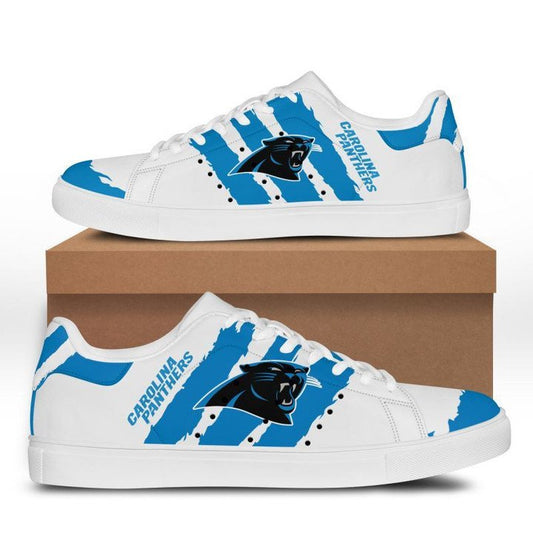 Ideafootwear Carolina Panthers Skate Stan Shoes Sneakes For Men And Women