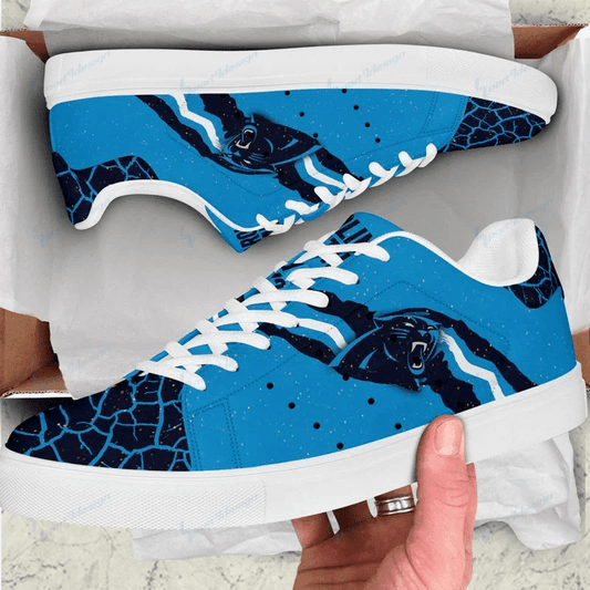 Ideafootwear Carolina Panthers Skate Stan Shoes Sneakes For Men And Women