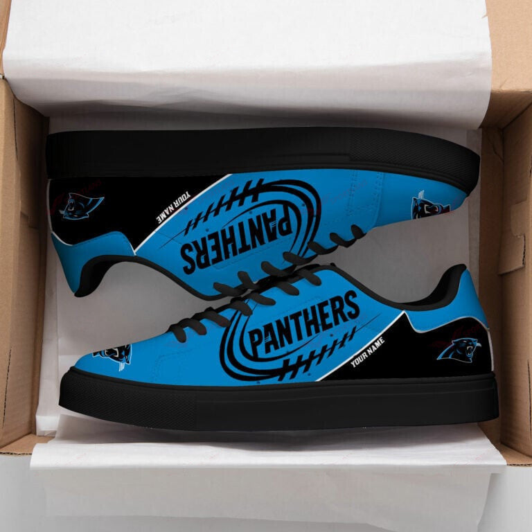 Ideafootwear Carolina Panthers Skate Stan Shoes Sneakes For Men And Women
