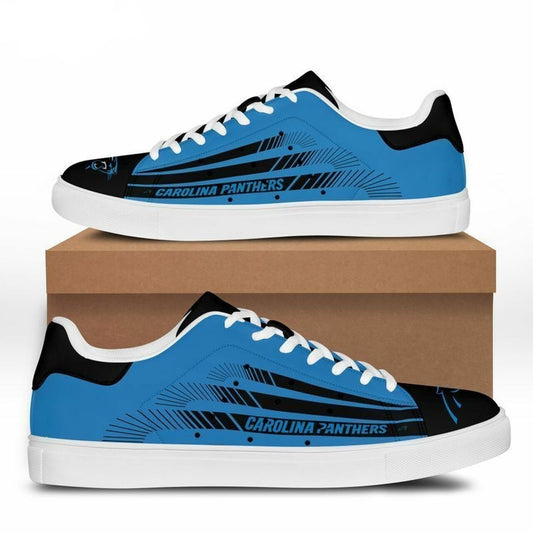 Ideafootwear Carolina Panthers Skate Stan Shoes Sneakes For Men And Women