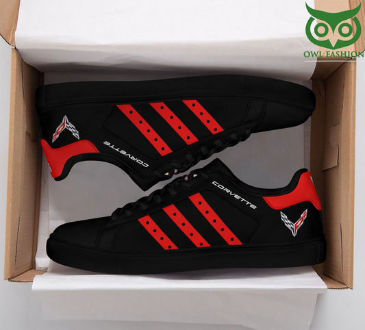 Ideafootwear Chevrolet Corvette Skate Stan Shoes Sneakes For Men And Women