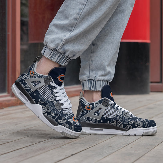 Ideafootwear Chicago Bears AJ4 Sneakers Shoes For Men And Women