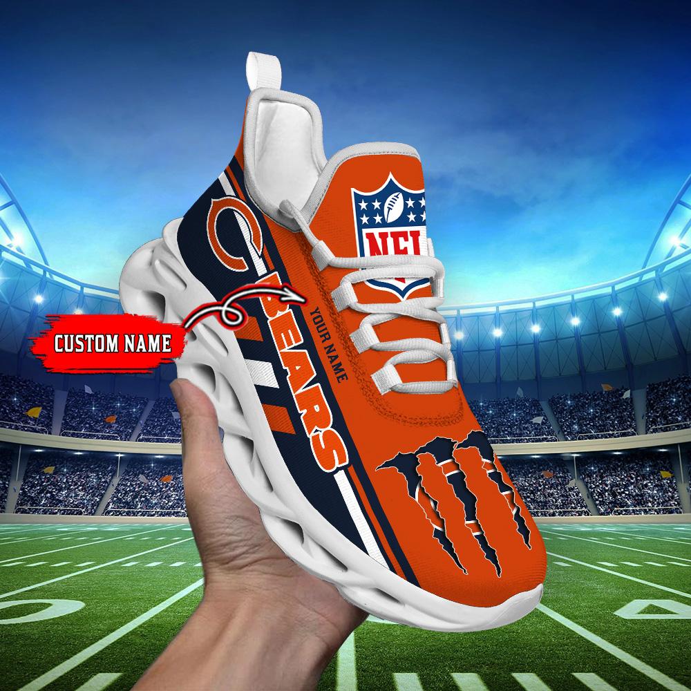 Ideafootwear Chicago Bears Max Soul Shoes Sneakers For Men And Women