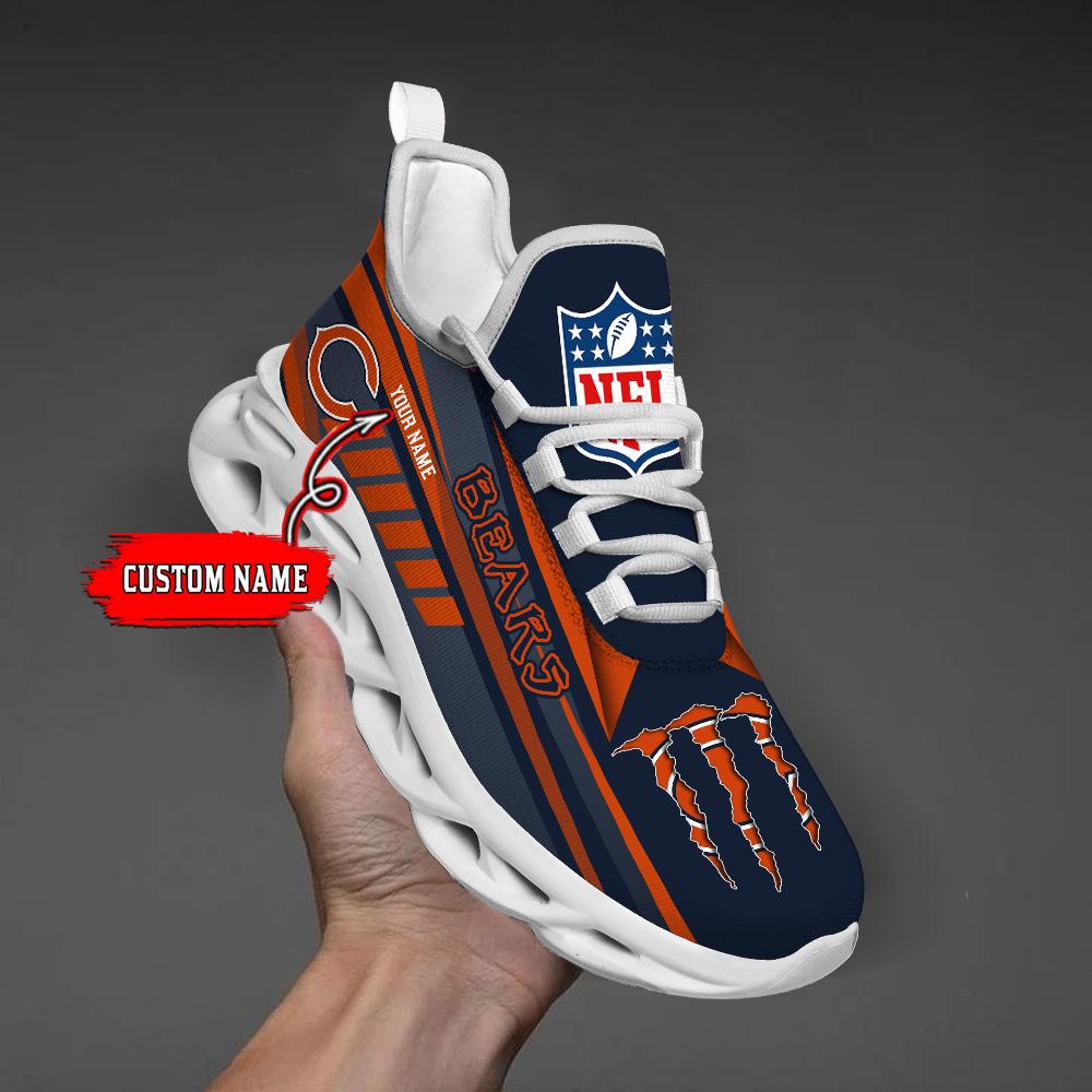 Ideafootwear Chicago Bears Max Soul Shoes Sneakers For Men And Women