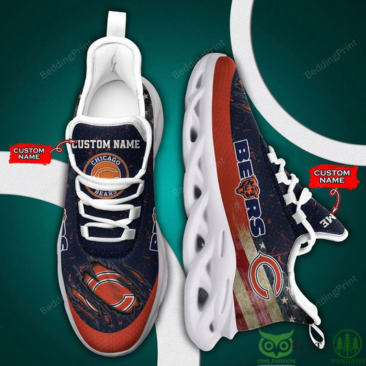 Ideafootwear Chicago Bears Max Soul Shoes Sneakers For Men And Women