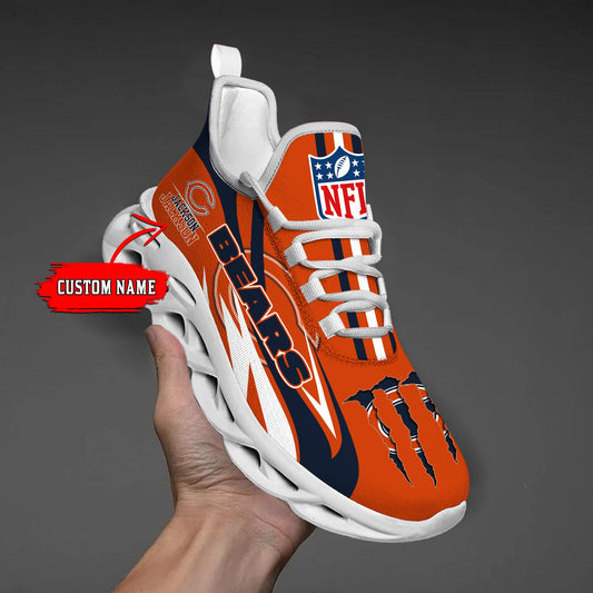 Ideafootwear Chicago Bears Max Soul Shoes Sneakers For Men And Women