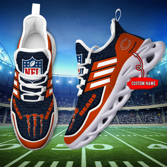 Ideafootwear Chicago Bears Max Soul Shoes Sneakers For Men And Women