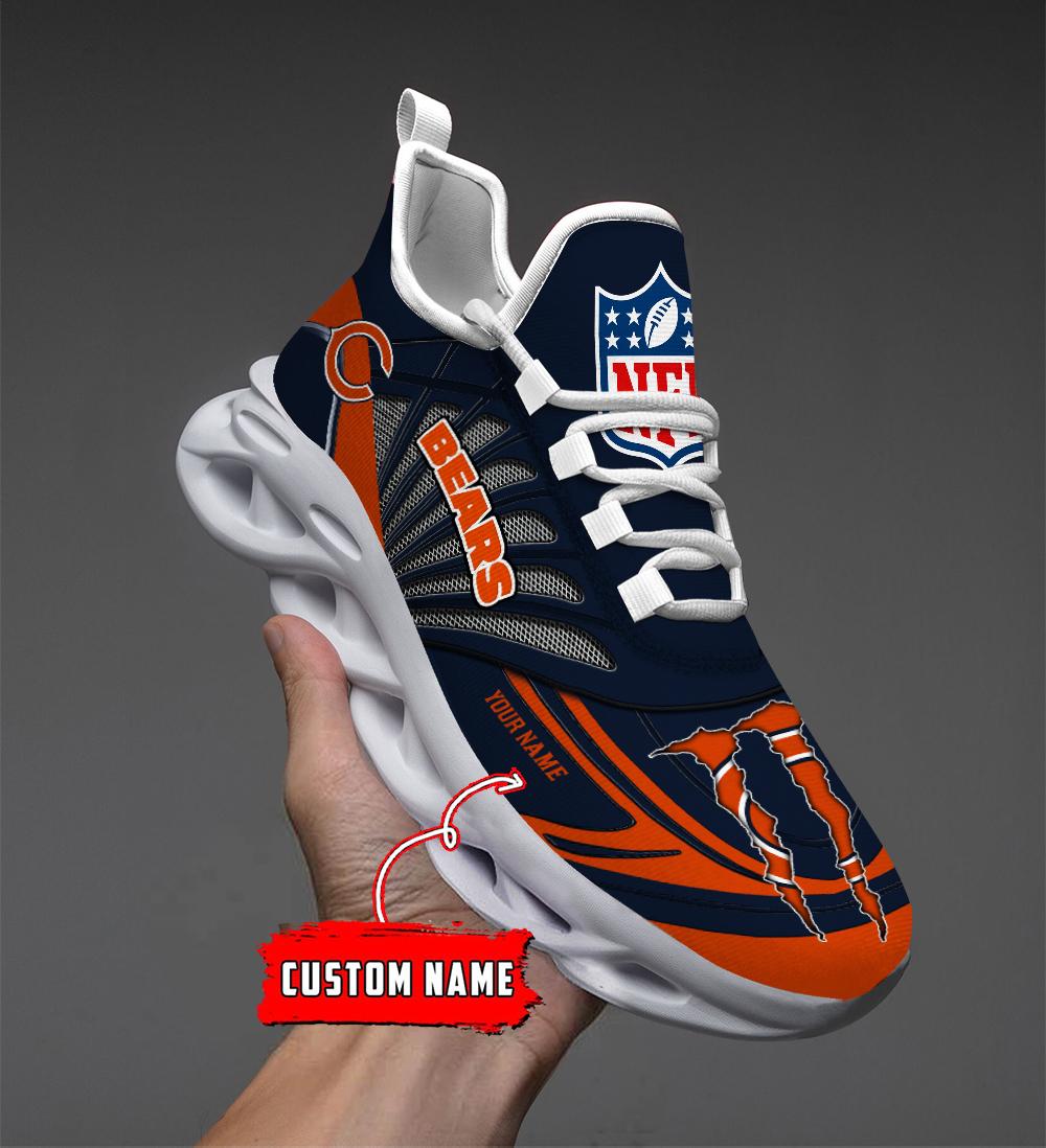 Ideafootwear Chicago Bears Max Soul Shoes Sneakers For Men And Women