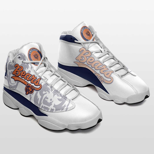 Ideafootwear Chicago Bears NFL AJ13 Sneakers Shoes For Men And Women