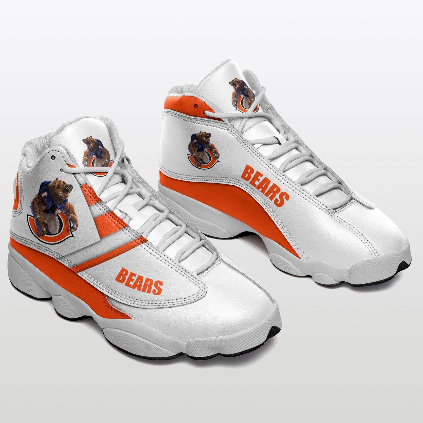 Ideafootwear Chicago Bears NFL AJ13 Sneakers Shoes For Men And Women