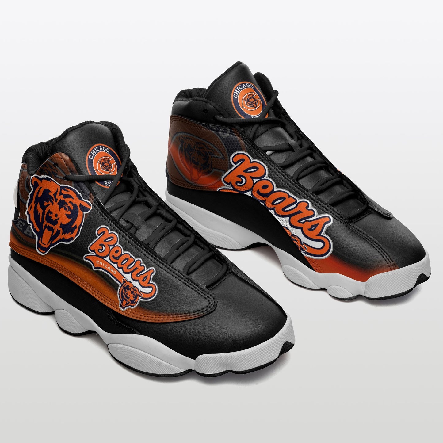 Ideafootwear Chicago Bears NFL AJ13 Sneakers Shoes For Men And Women
