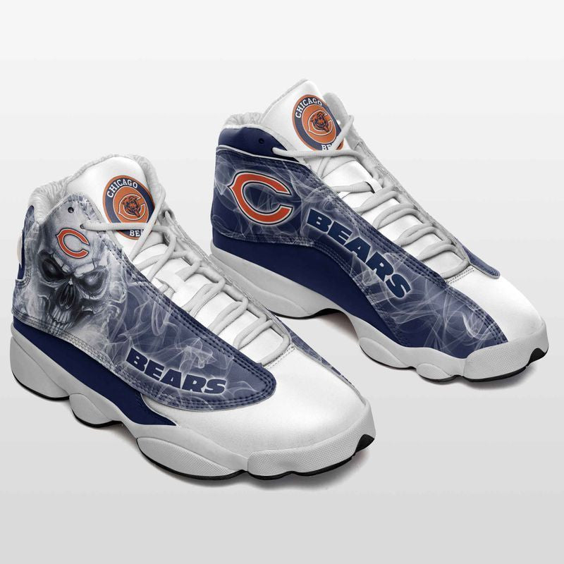 Ideafootwear Chicago Bears NFL AJ13 Sneakers Shoes For Men And Women