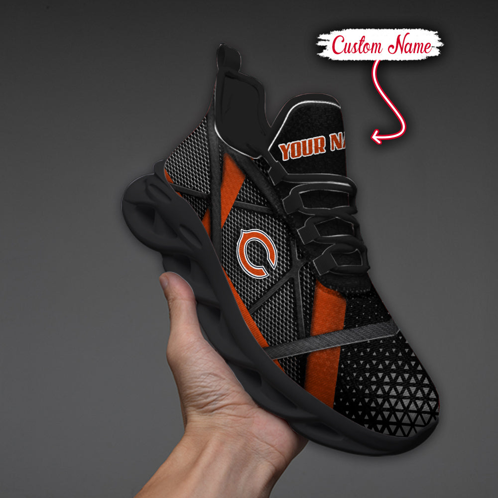Ideafootwear Chicago Bears NFL Max Soul Shoes Sneakers For Men And Women