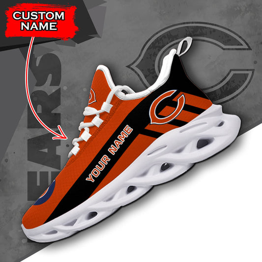 Ideafootwear Chicago Bears NFL Max Soul Shoes Sneakers For Men And Women