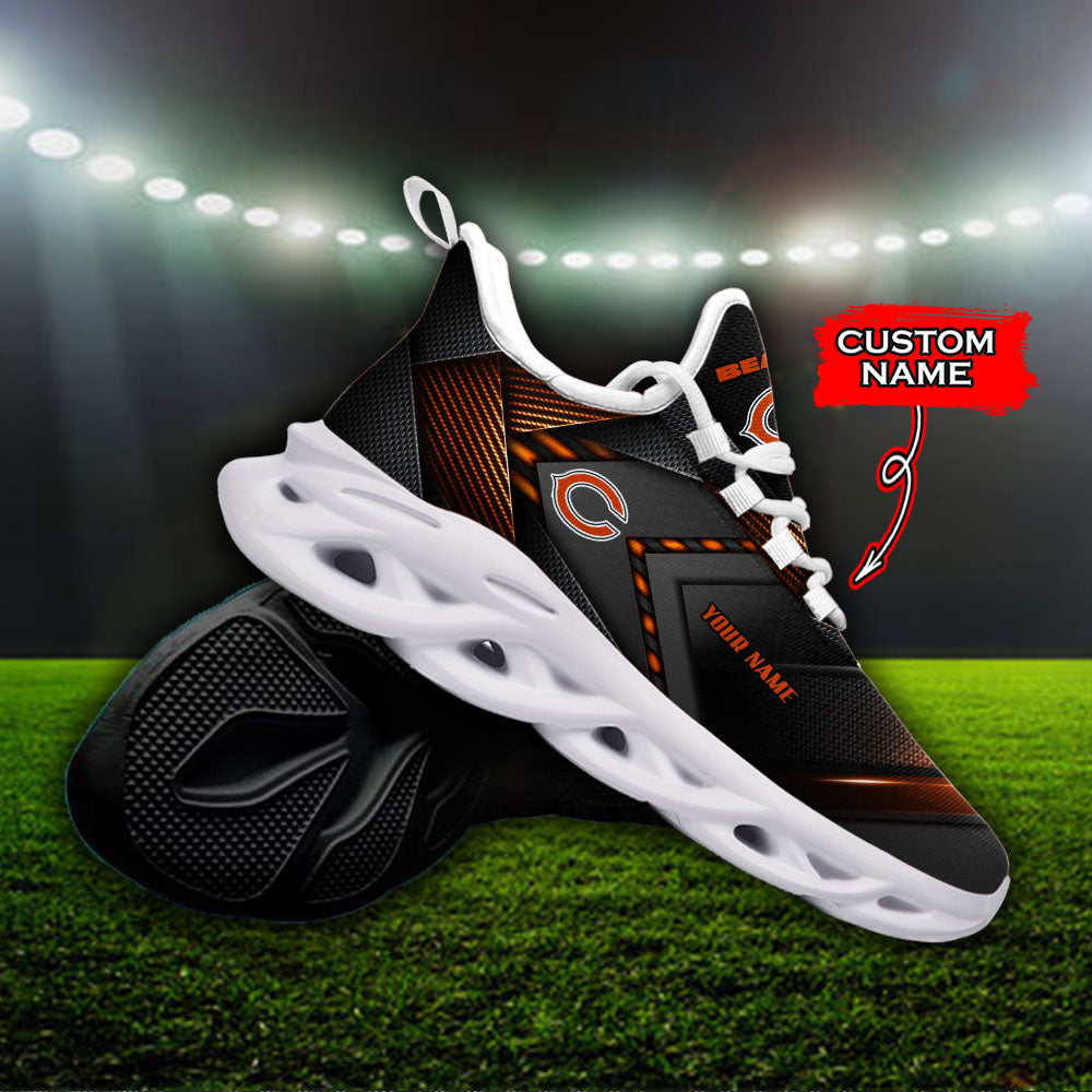 Ideafootwear Chicago Bears NFL Max Soul Shoes Sneakers For Men And Women