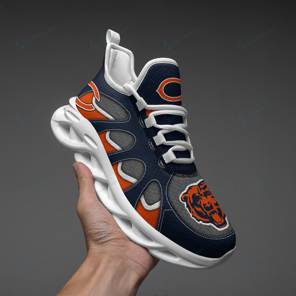 Ideafootwear Chicago Bears NFL Max Soul Shoes Sneakers For Men And Women