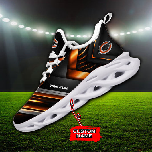 Ideafootwear Chicago Bears NFL Max Soul Shoes Sneakers For Men And Women