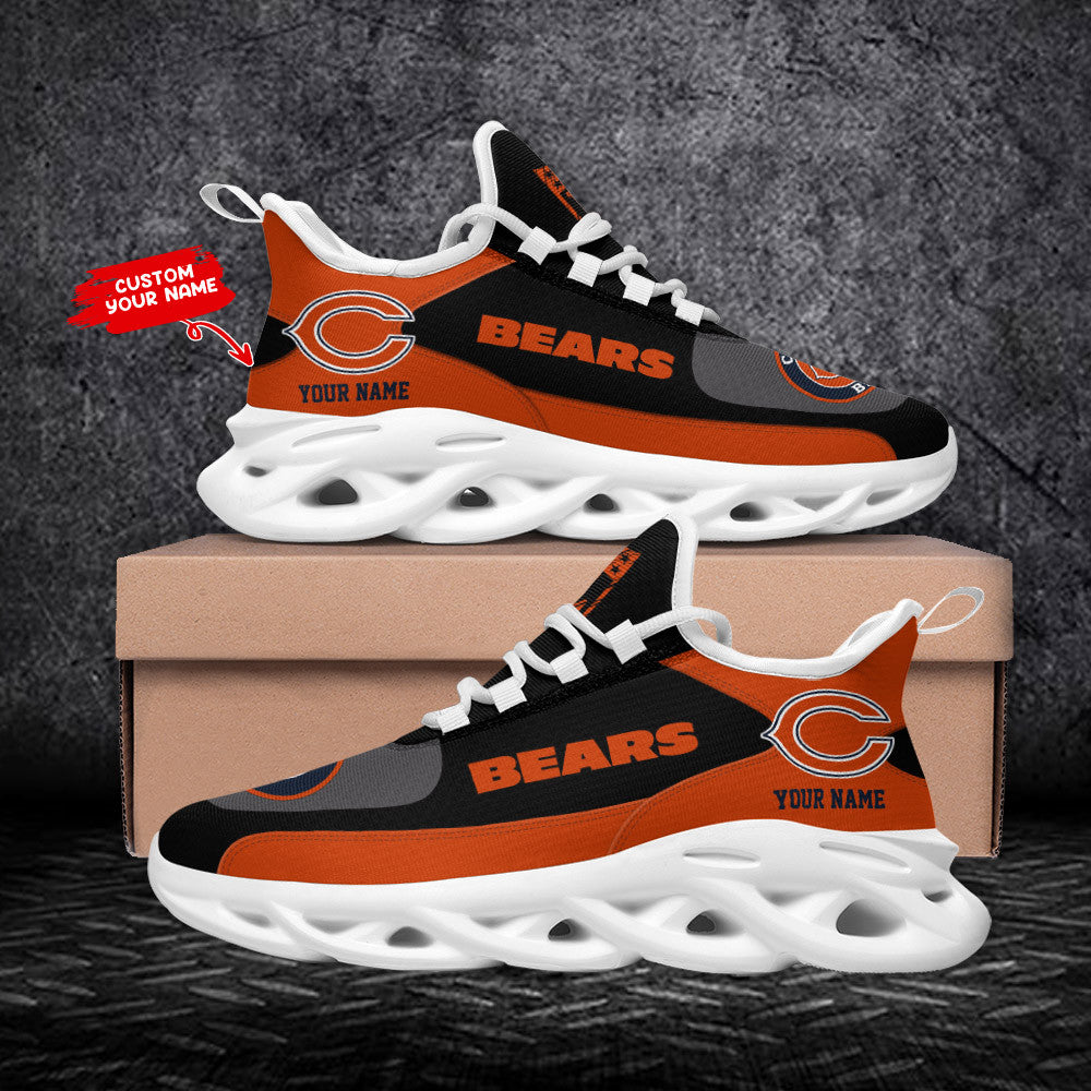 Ideafootwear Chicago Bears NFL Max Soul Shoes Sneakers For Men And Women