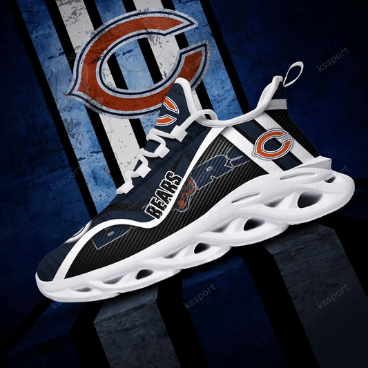 Ideafootwear Chicago Bears NFL Max Soul Shoes Sneakers For Men And Women