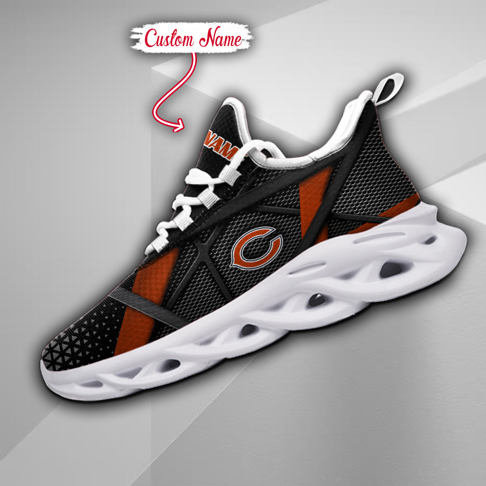 Ideafootwear Chicago Bears NFL Max Soul Shoes Sneakers For Men And Women