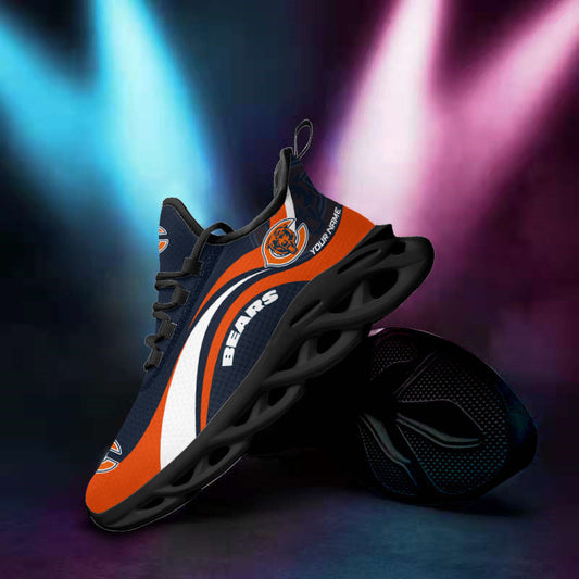 Ideafootwear Chicago Bears NFL Max Soul Shoes Sneakers For Men And Women