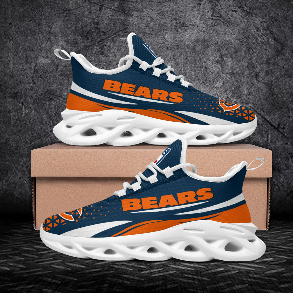 Ideafootwear Chicago Bears NFL Max Soul Shoes Sneakers For Men And Women