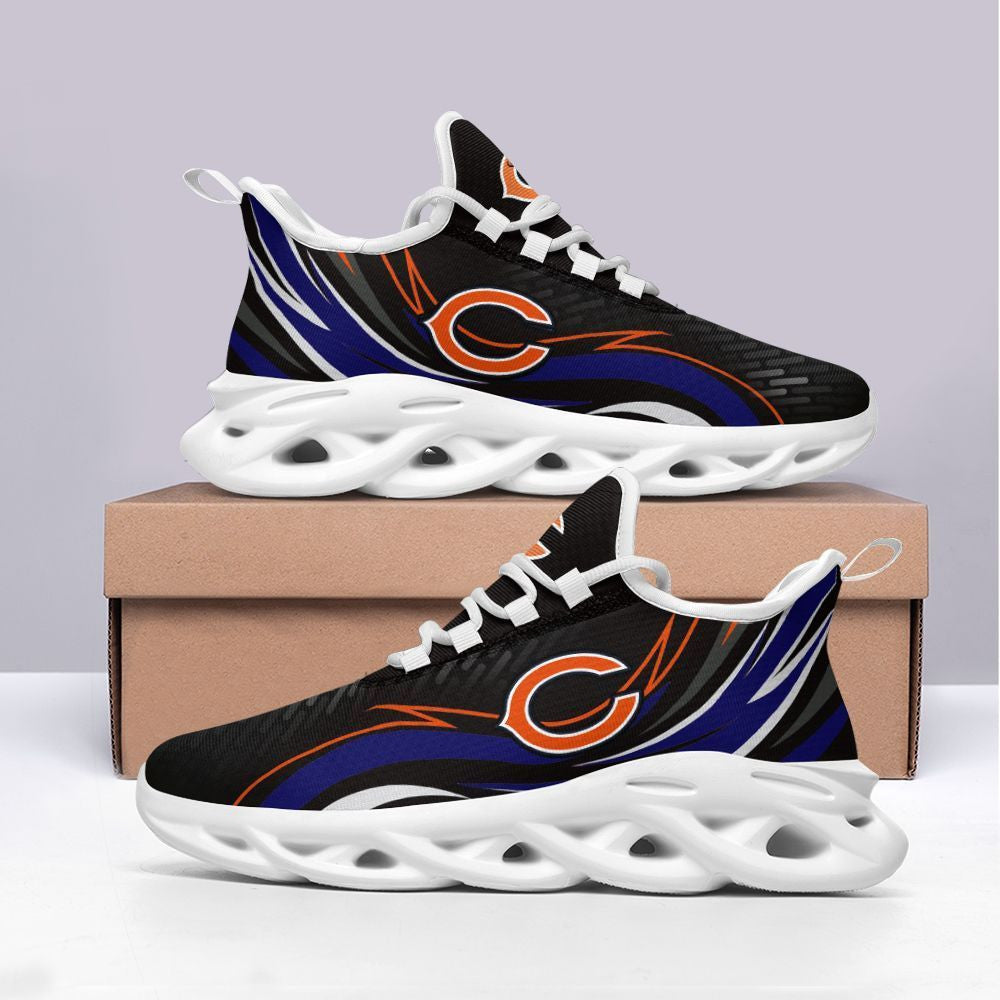 Ideafootwear Chicago Bears NFL Max Soul Shoes Sneakers For Men And Women