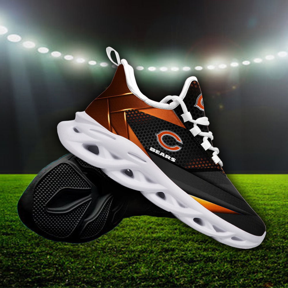 Ideafootwear Chicago Bears NFL Max Soul Shoes Sneakers For Men And Women
