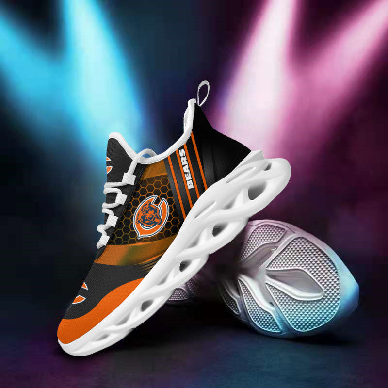 Ideafootwear Chicago Bears NFL Max Soul Shoes Sneakers For Men And Women