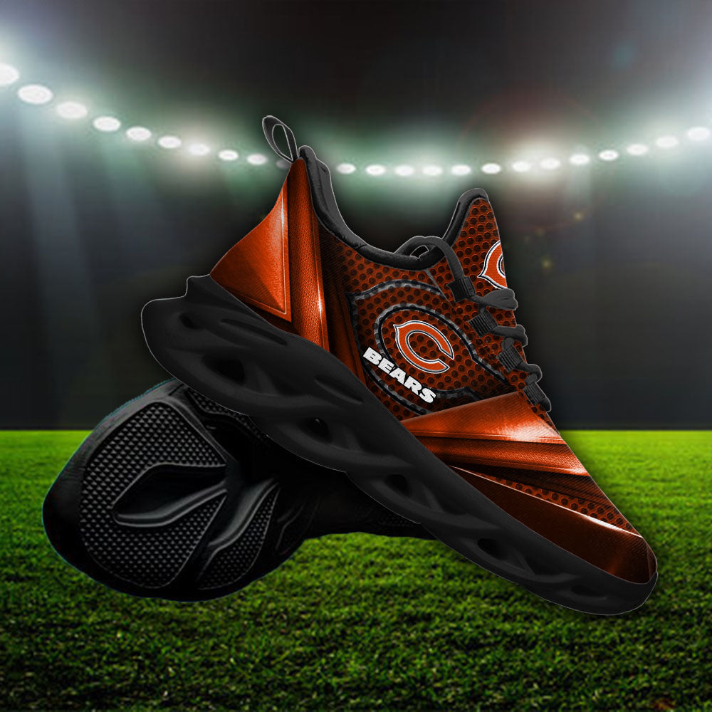 Ideafootwear Chicago Bears NFL Max Soul Shoes Sneakers For Men And Women