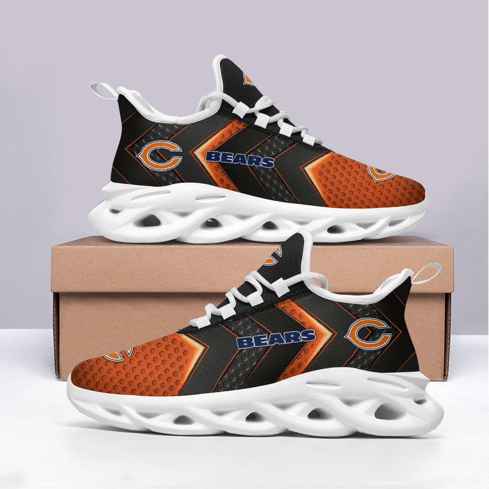 Ideafootwear Chicago Bears NFL Max Soul Shoes Sneakers For Men And Women