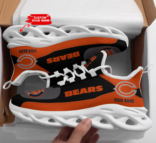 Ideafootwear Chicago Bears NFL Max Soul Shoes Sneakers For Men And Women