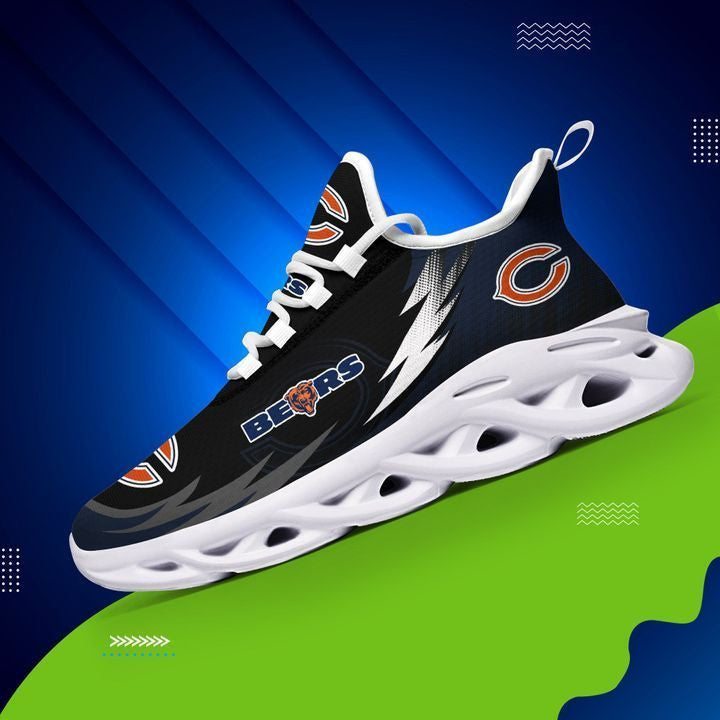 Ideafootwear Chicago Bears NFL Max Soul Shoes Sneakers For Men And Women