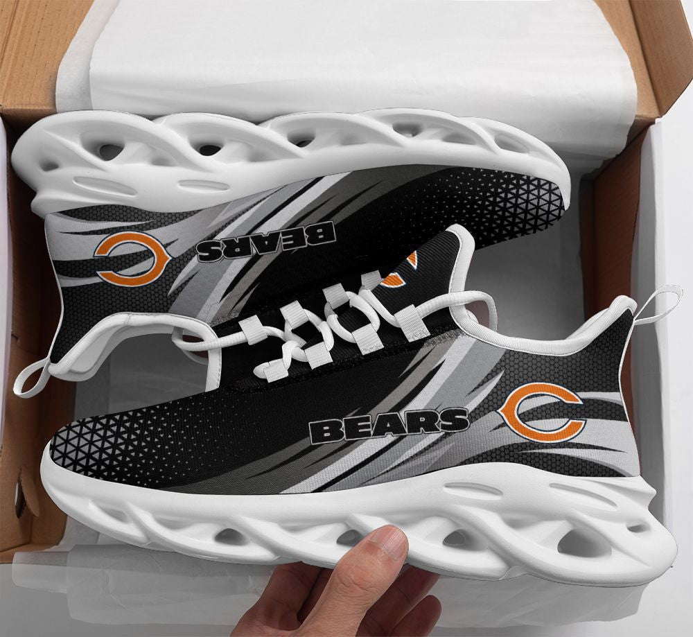 Ideafootwear Chicago Bears NFL Max Soul Shoes Sneakers For Men And Women